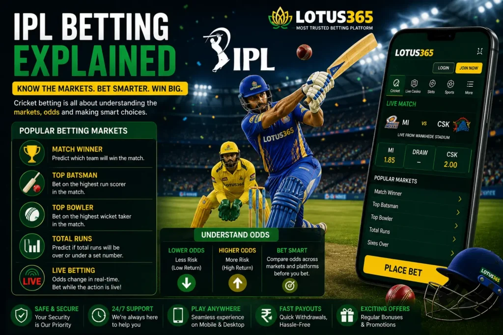 Lotus365 IPL Betting
