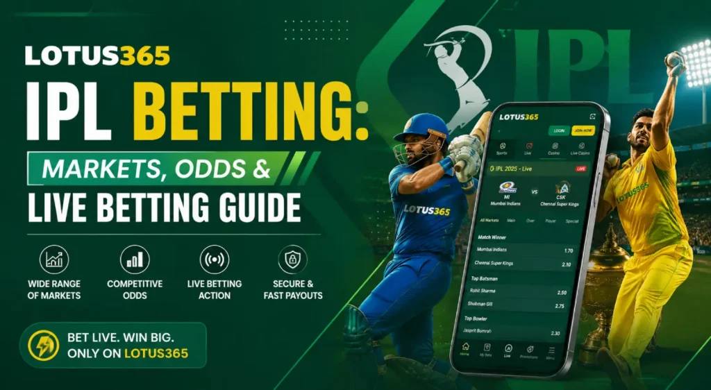 Lotus365 IPL betting