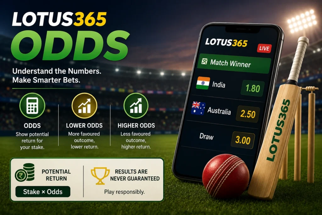 lotus 365 odds