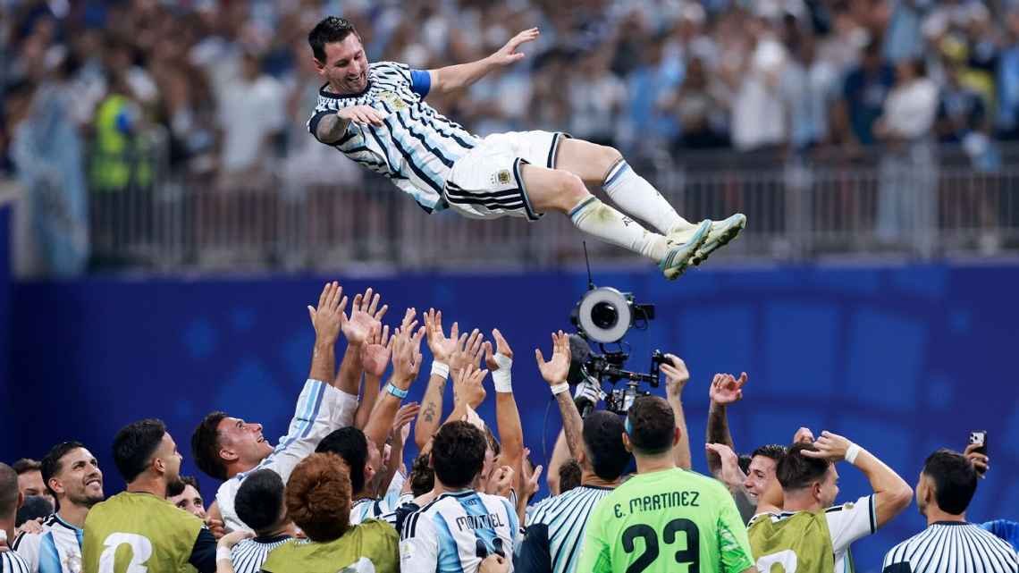 Lionel Messi's international career